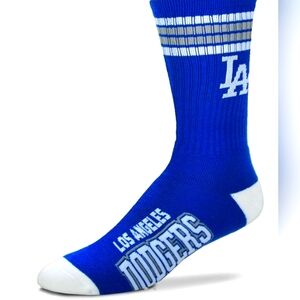 LA Dodgers Crew Socks